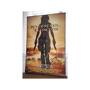  Signed RESIDENT EVIL   EXTINCTION Movie Poster 