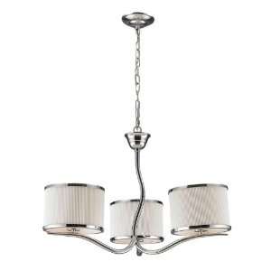  Annika Collection Polished Chrome 3 Light 26 Chandelier 