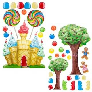  Candyland Tree & Castle Wall Mural Stickers Explore 