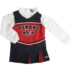  Houston Texans Infant Long Sleeve Cheerleader Jumper 
