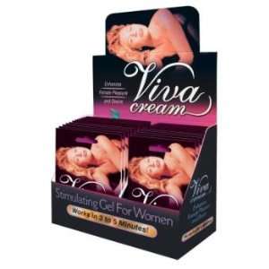  Viva Cream Stimulating Gel Case Pack 24   377882 Health 