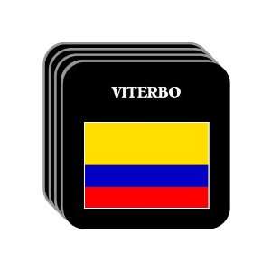  Colombia   VITERBO Set of 4 Mini Mousepad Coasters 