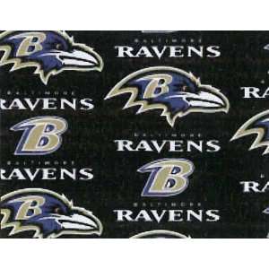   Ravens Football Cotton Fabric Print By the Yard: Home & Kitchen