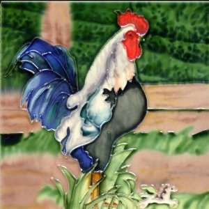   With Hanger / Stand   Farm Barn Yard Rooster (BD 0259: Home & Kitchen