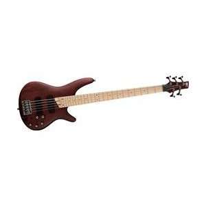  Ibanez Sr505 5 String Electric Bass Guitar Brown Mahogany 
