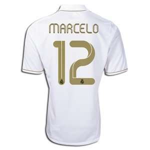  adidas Real Madrid 11/12 MARCELO Home Soccer Jersey 