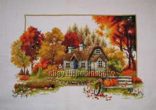 New Finished Completed Cross Stitch   Autumn Story   11CT   1122D 