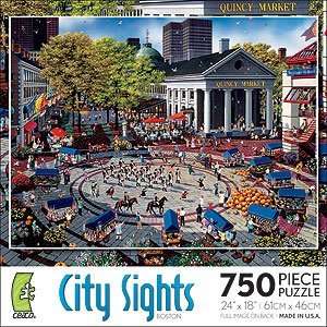  Ceaco City Sights Boston Jigsaw Puzzle Toys & Games