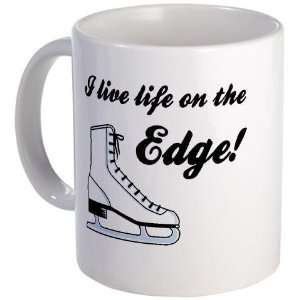  Live Life on the Edge Sports Mug by CafePress: Kitchen 