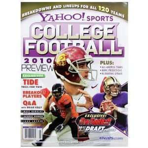 Yahoo Sports 2010 College Football Preview Magazine  