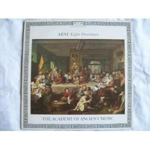  DSLO 503 ACADEMY OF ANCIENT MUSIC Arne Eight Overtures LP 