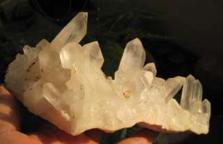 8lb NATURAL Beautiful Quartz Crystal Cluster POINT healing  