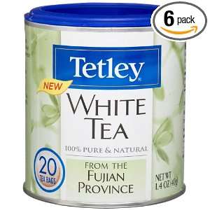   Tea, 20 Count Tea Bags (Pack of 6)  Grocery & Gourmet Food