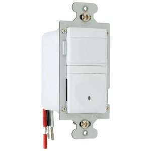  600W Occupancy Decorator Sensor Single Pole in White: Home 