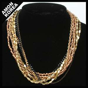 luxury New Fashion Jewelry Metal necklace string YS 1  
