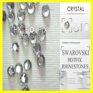1440 SWAROVSKI 2028 Crystal Clear Hot fix 16ss 4mm  