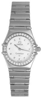 Omega Constellation Ladies Steel & Diamond Watch 1465.71  