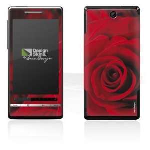  Design Skins for O2 XDA Diamond 2   Red Rose Design Folie 