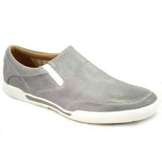Rockport Capella Grey Waxed Suede Slip On for Men 14M  