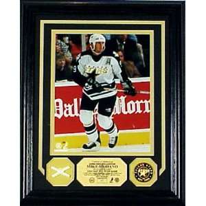 2003 Mike Modano NHL All Star Game Used Net Photo Mint:  