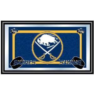  Best Quality NHL Buffalo Sabres Framed Team Logo Mirror 