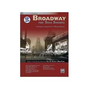  Broadway for Solo Singers   Voice   Bk+CD: Musical 