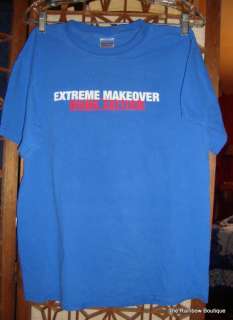 Extreme Home Makeover Edition Tee Move That BUS! sz M  