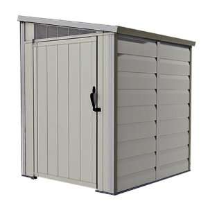 Barrette 4ft x 7ft x 6 1/2ft Hanover Vinyl Storage Building 73005050 