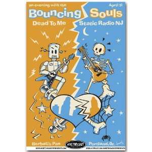  Bouncing Souls Poster   Concert Flyer O: Home & Kitchen