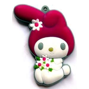 My Melody with Flowers Fridge Magnet ~ Sanrio Refrigerator Magnet