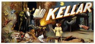 Kellar The Magician Magic Poster  