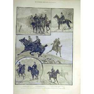  1890 Cavalry Manoeuvres Berkshire Hussars Scouts
