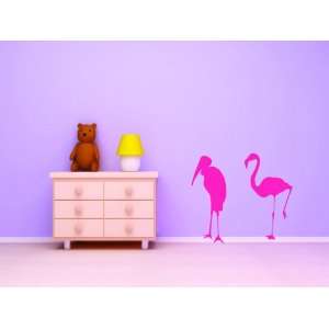  Removable Wall Decals  Flamingo: Home Improvement