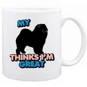  New  My Chow Chows Thinks I Am Great  Mug Dog