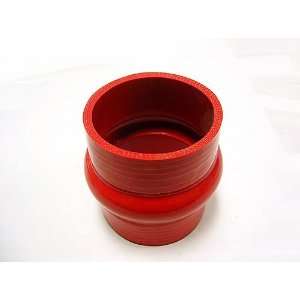  OBX Reinforced Silicone Hump Coupler   Red 3.75 Diameter 