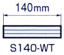 Wide Tram 140mm Straight Track S140 WT   Tomix 1791  