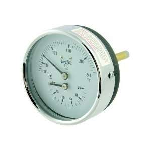  Pressure   Temperature Combination Gauge   1/2Center Back 