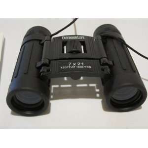    OutdoorLife (Outdoor Life) 7X21 Folding Binoculars