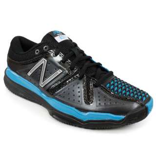 New Balance Women`s WC851 Black Blue B Width Tennis Shoes Size 9 