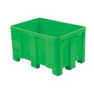 Stackable Skid Box Green 38x26x22: Home & Kitchen