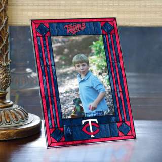 Minnesota Twins Picture Frame: Vertical Glass Frame  