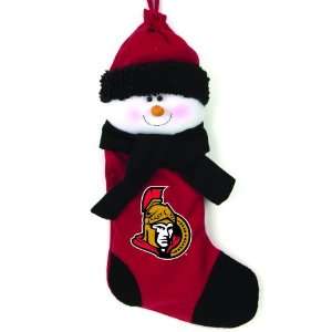  NHL Hockey Ottawa Senators Snowman Christmas Stockings Sports