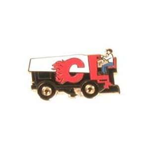 Hockey Pin   Calgary Flames Zamboni Pin 