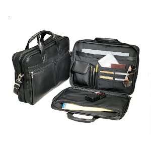  Slim Leather Briefcase (Bellino)