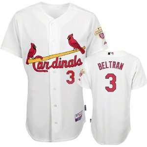  Carlos Beltran Jersey St. Louis Cardinals #3 Home White 