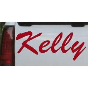  16.2in    Kelly Names Car Window Wall Laptop Decal Sticker: Automotive