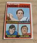 1972 Topps #4 NFC PASSING LEADERS EX *38  