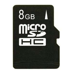  Intel 8 GB MicroSDHC Micro SD HC Trans Flash Memory Card 
