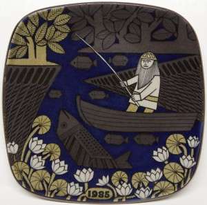 Arabia of Finland Kalevala   Annual plate 1985  