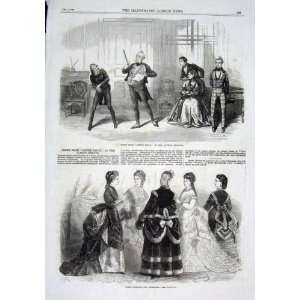 Scene Olympic Theatre & Paris Fashions December 1869: Home 